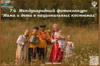 Жителей Ростовской области приглашают к участию в Международном фотоконкурсе «Мама и дети в национальных костюмах»