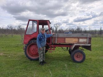 Местные предприниматели предоставили технику для уборки кладбища в Верхнегреково