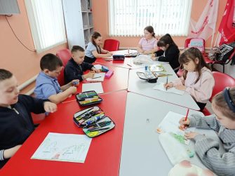 Занятие в Центре внешкольной работы посвятили профилактике лесных пожаров