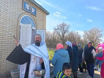 В Лазареву субботу в Россоши прошёл праздничный молебен