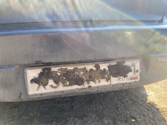 Инспектор госавтоинспекции может выписать штраф за грязный номер