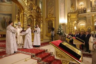 Юрий Слюсарь встретил Светлое Христово Воскресение вместе с ростовчанами