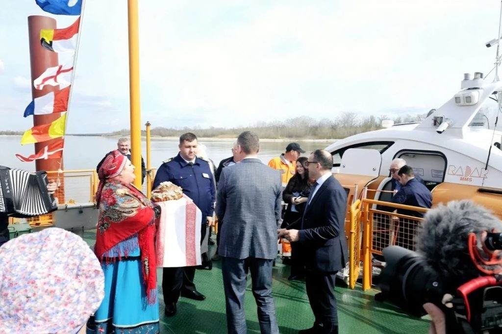 В хуторе Пухляковском открыли новый пассажирский причал «Дон-3»