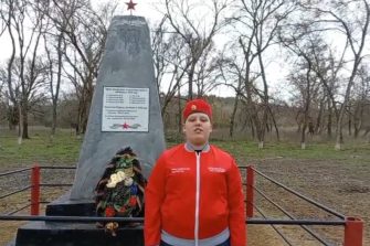 Хранители истории подготовили экскурсию к воинскому обелиску в Сариновке